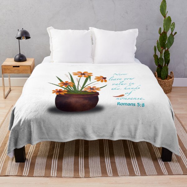 Item preview, Never Leave Your Value in the Hands of Nonsense - Romans 5:8 designed and sold by DelightfulLight.