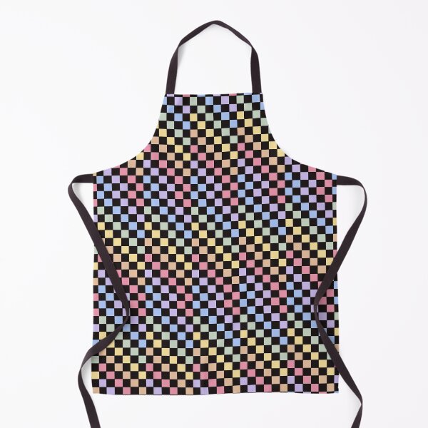 Item preview, Pastel Pop Checkered Black Design - Stylish and Playful Checkerboard Pattern designed and sold by Innovativa.