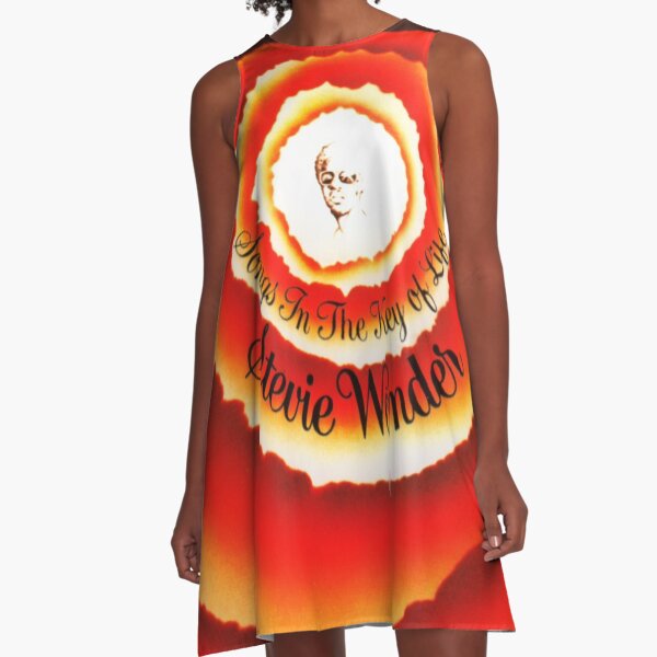 Songs in the key of life A-Line Dress