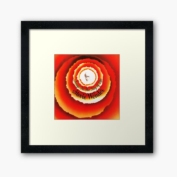 Songs in the key of life Framed Art Print