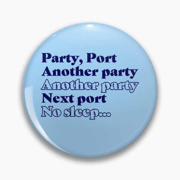 Item preview, Party, Port, No Sleep | Gay Cruise designed and sold by Mattk270.
