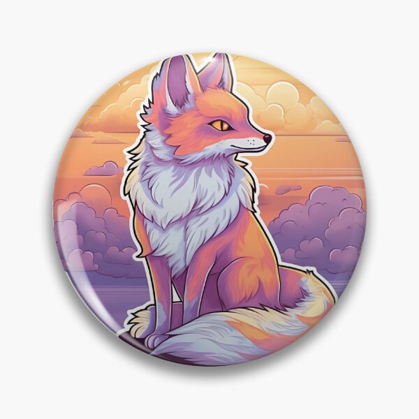 Item preview, Fox of the Sunset designed and sold by RandomForestBot.