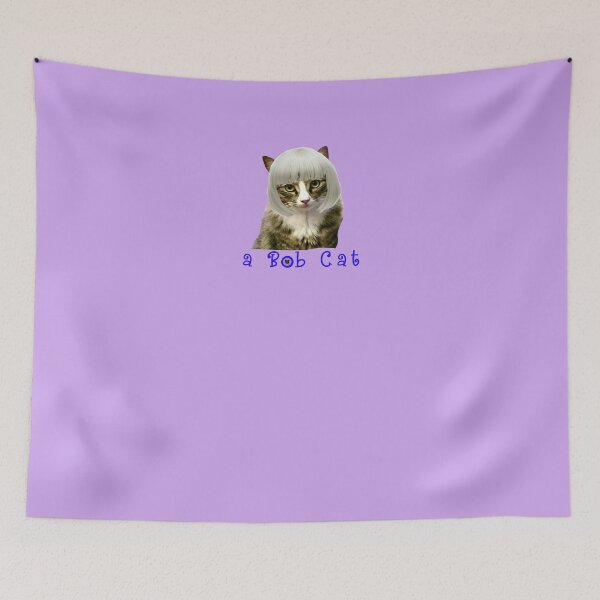 Item preview, a funny Maine Coon impersonating a Bob Cat designed and sold by StudioTanoshiiNeko.