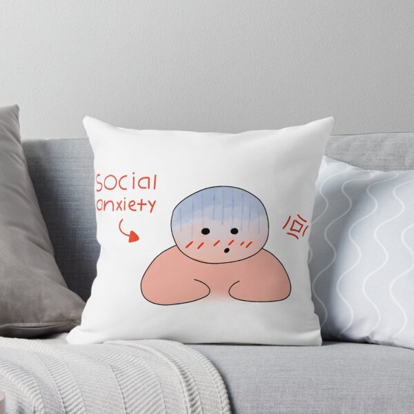 Item preview, social anxiety designed and sold by louisaxarts.
