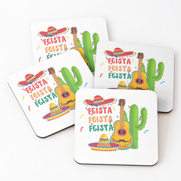 Item preview,  Let's Fiesta Dancing,cinco de mayo mexican designed and sold by Stickers  Designer.