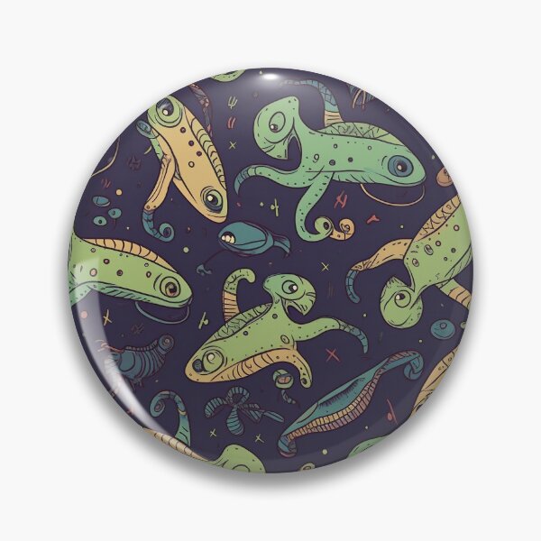 Item preview,  Colorful Sea Creatures Seamless Pattern designed and sold by kav501.