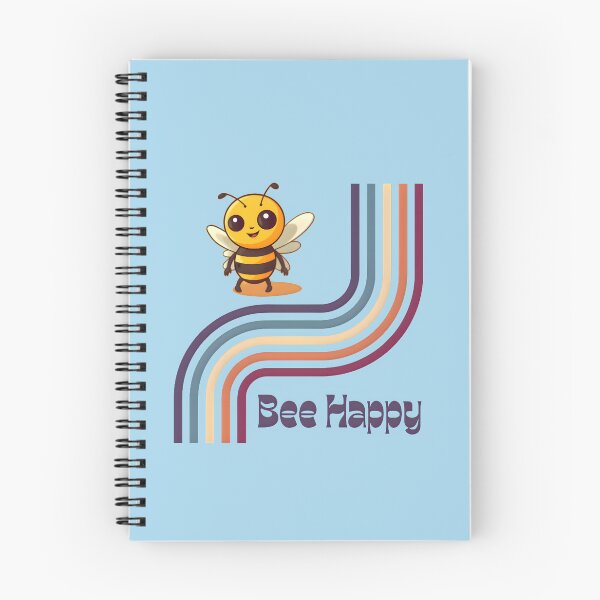 Item preview, Bee Happy 70's Style | Save the Bees! designed and sold by StickeryPickery.
