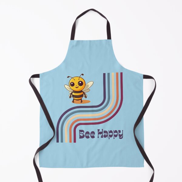 Item preview, Bee Happy 70's Style | Save the Bees! designed and sold by StickeryPickery.