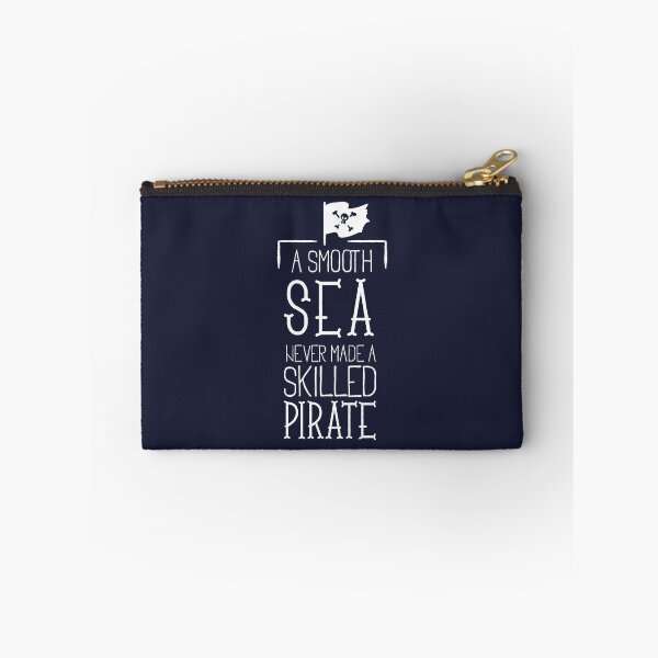 Item preview, A SMOOTH SEA - Funny Pirate Saying Shirt Design designed and sold by Super3.