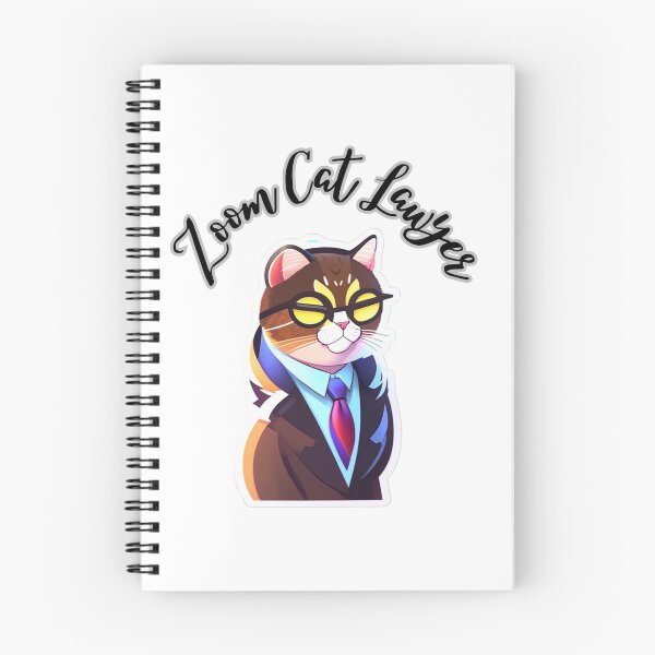 Item preview, Zoom Cat Lawyer designed and sold by VendaVirtualVip.