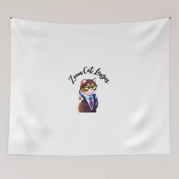 Item preview, Zoom Cat Lawyer designed and sold by VendaVirtualVip.