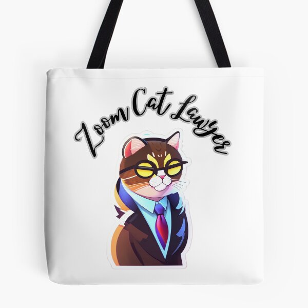 Item preview, Zoom Cat Lawyer designed and sold by VendaVirtualVip.