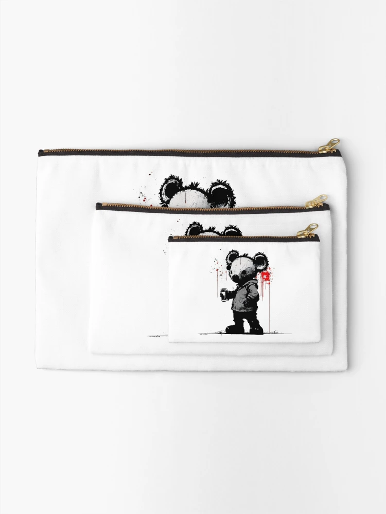 Thumbnail 2 of 4, Zipper Pouch, Koala Rapper designed and sold by GraffitiLab.