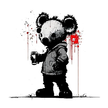 Artwork thumbnail, Koala Rapper by GraffitiLab