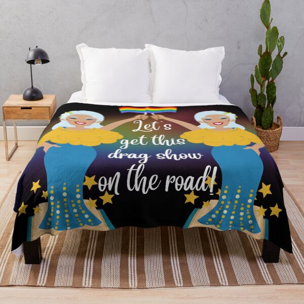 Item preview, "Let's get this drag show on the road!" designed and sold by Write-to-Rebel.