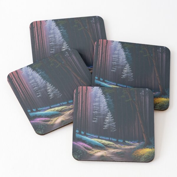 Item preview, Four Seasonal Forest - Digital Art designed and sold by SnoopyTF.