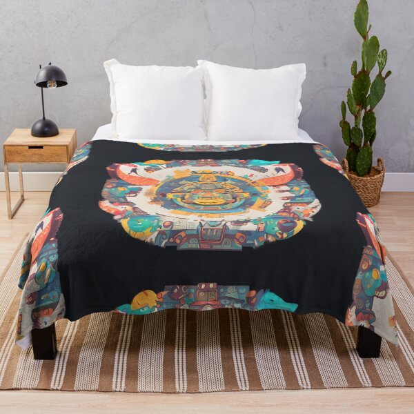 Item preview, Colorful Tribal God Scene designed and sold by Chubuter.