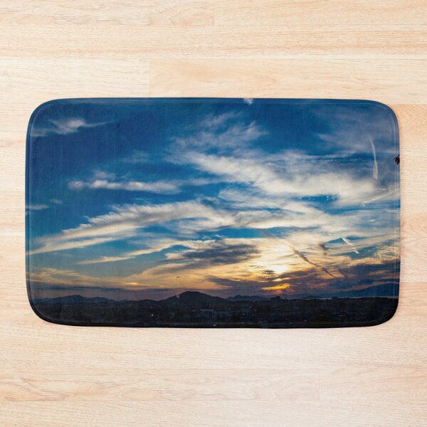 Item preview, Sunset streaked with clouds designed and sold by Shizenkai.