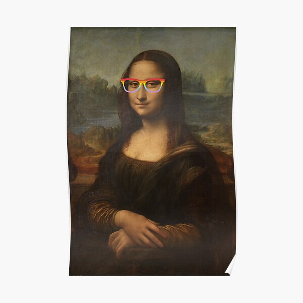 Mona Lisa Reproduction Wall Art Da Vinci Poster Altered Art -  Canada