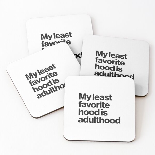 Item preview, My least favorite hood is adulthood designed and sold by BrooklynMugs.