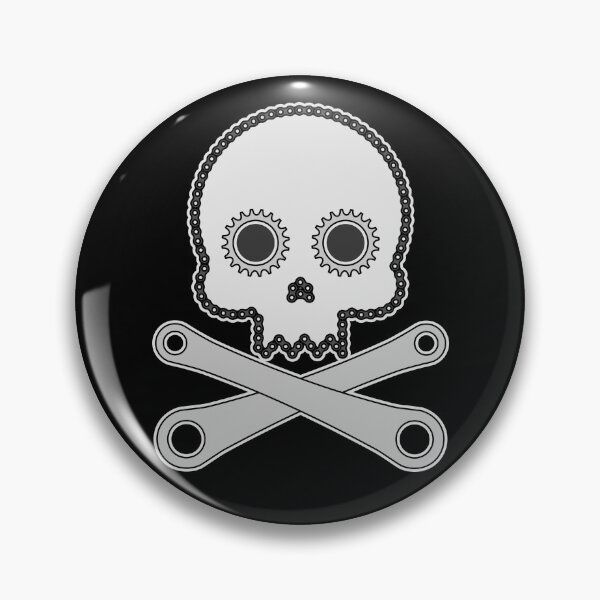 Item preview, Dead Men Tell No Tales... Of Their Epic Ride! - Chain Skull and Bones designed and sold by Lil-Ds-Design.