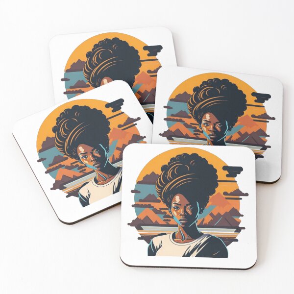 Item preview, Woman in the moutain abstract designed and sold by JONPIPOU.