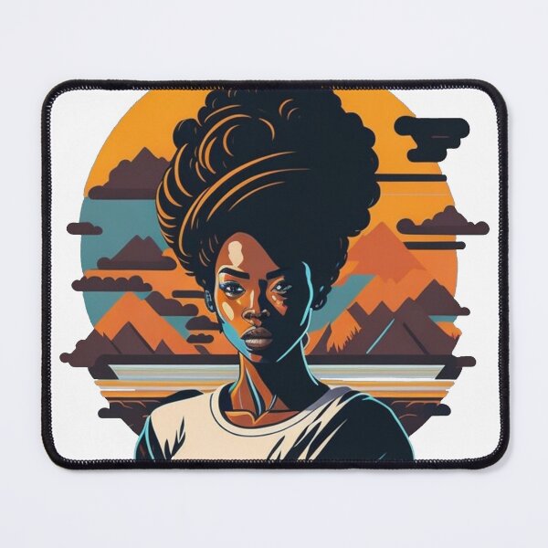 Item preview, Woman in the moutain abstract designed and sold by JONPIPOU.