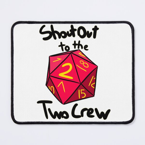 Item preview, 2crew [Text, No Dice] designed and sold by Blizardstar.