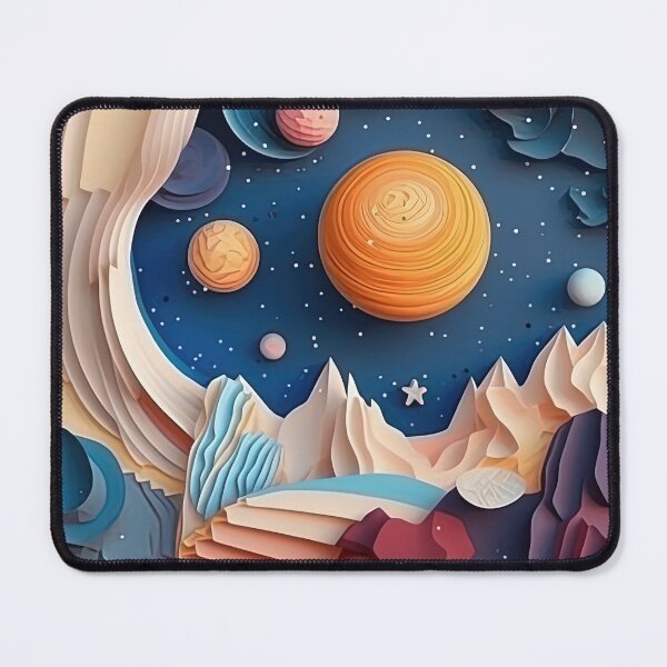 Item preview, Abstract 3D Space Art designed and sold by sweetbelle.