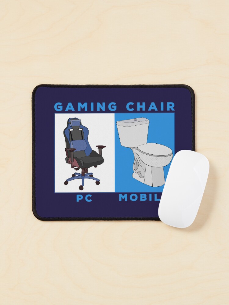 Gaming chair discount with mouse pad