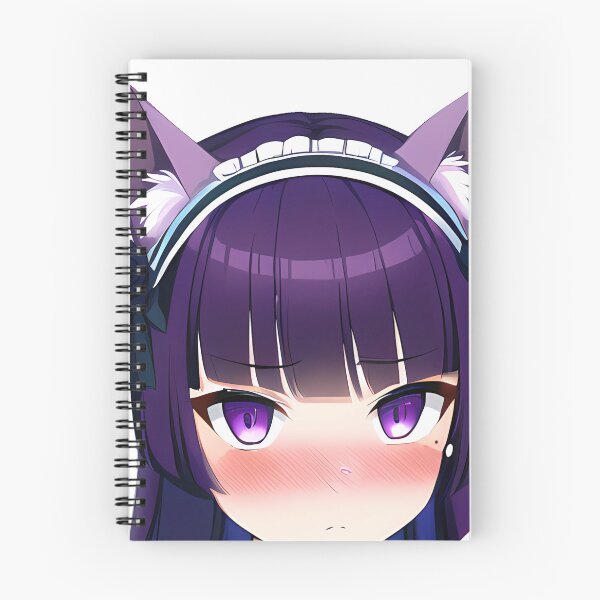 Item preview, Kuroneko from Oreimo Half-Face Peek Vinyl Sticker - Anime Car Decal/Laptop Sticke designed and sold by SempaiWorks.