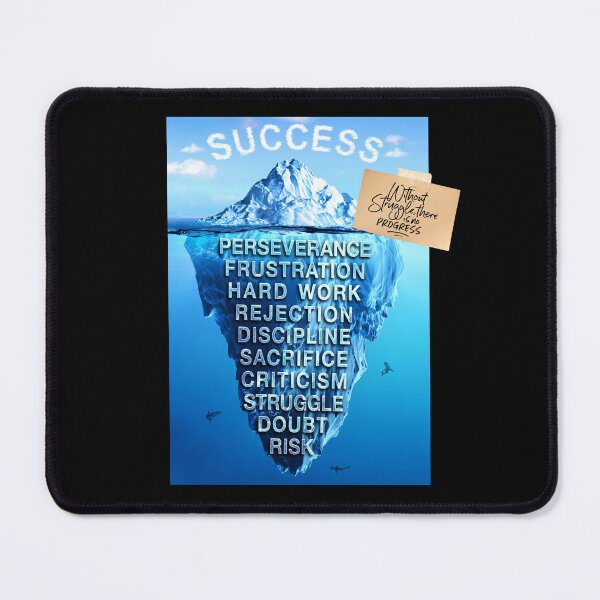 Item preview, Path of Success - Without Struggle, There is no Progress designed and sold by RebornEpic.