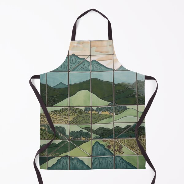 Item preview, Art Deco Tiles - Rwanda Hills designed and sold by Nile-Mosaic-Co.