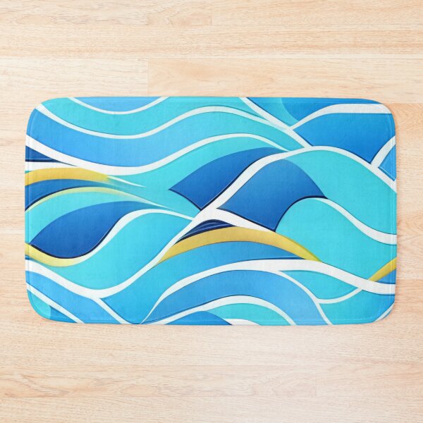 Item preview, Abstract Ocean Waves designed and sold by calibrit.