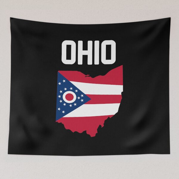 Item preview, Ohio Flag T-Shirt State of Ohio Outline Home Shirt designed and sold by Ultraleanbody.