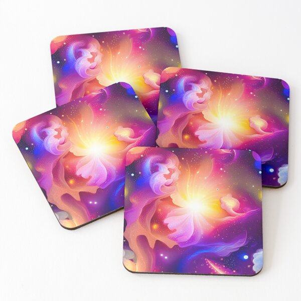 Item preview, Vibrant Galactic Gas Cloud Formations Pattern designed and sold by WitchyWare.