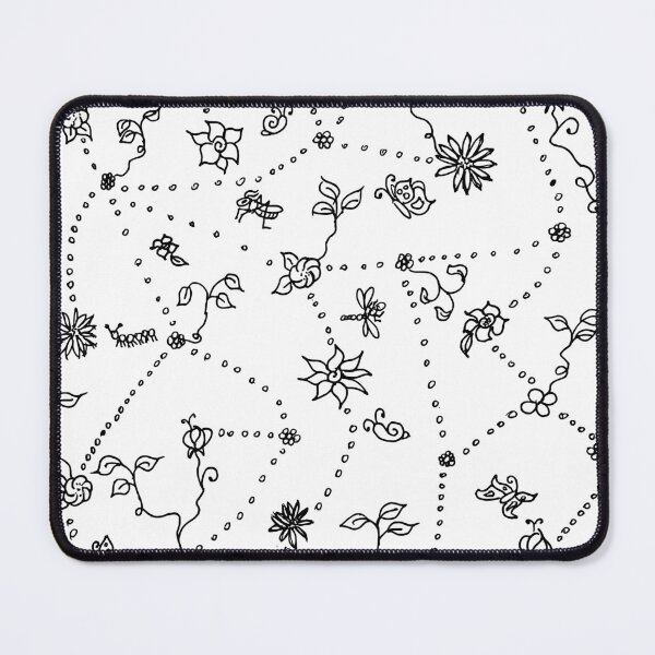 Item preview, Fae garden path hand-drawn design designed and sold by ladyberndt.