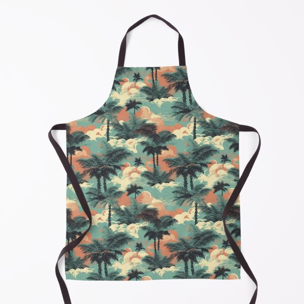 Item preview, Clouds and Palms Detailed Pattern designed and sold by Leo Rolph.