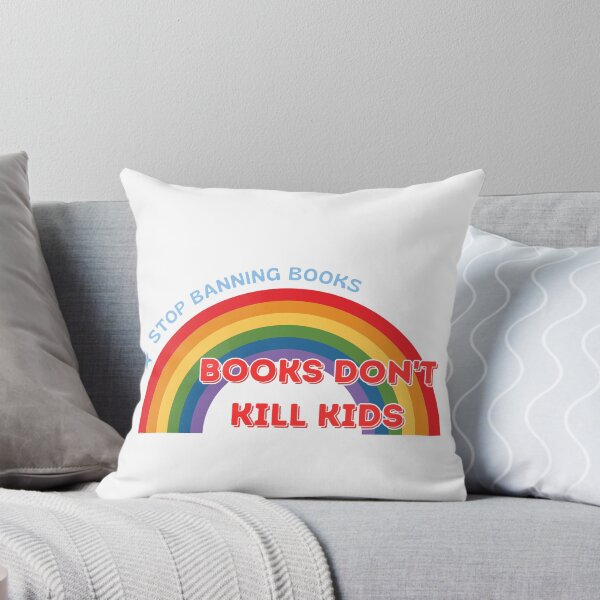 Item preview, Books Don't Kill Kids - Stop Banning Books designed and sold by MysteriesBooks.