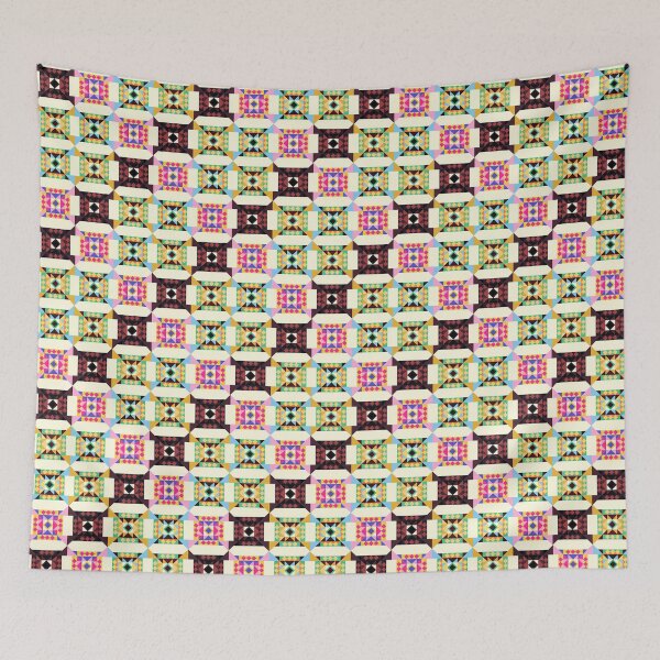 Item preview, Multicolor Quilt Pattern designed and sold by pheemuru.