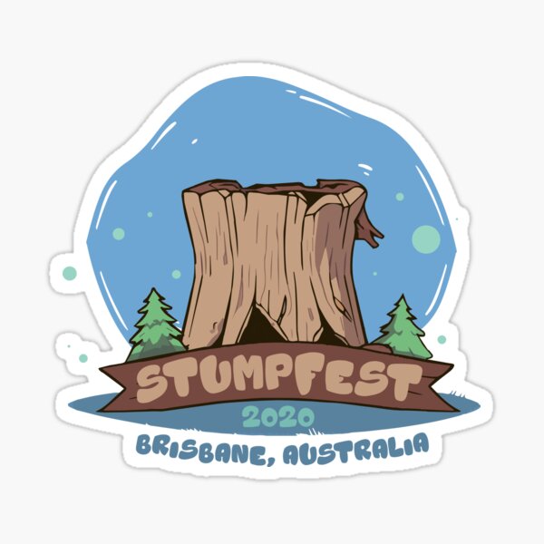 Stumpfest 2020 Brisbane Australia Sticker