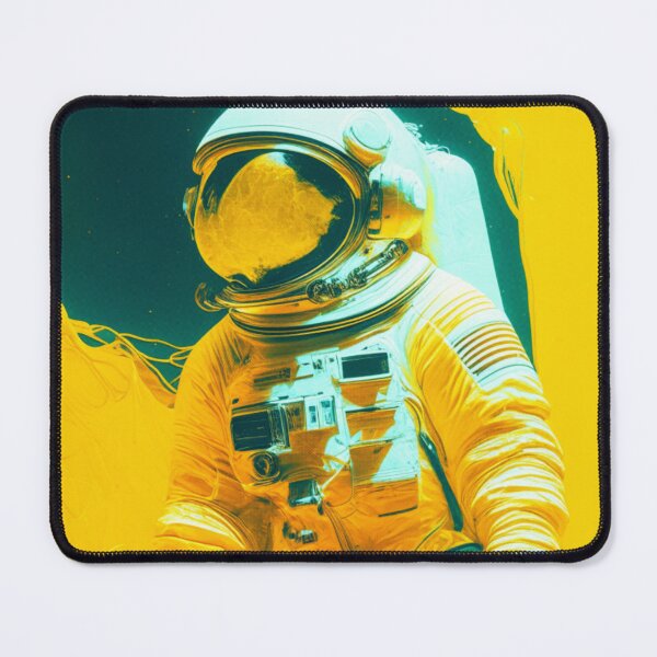 Item preview, Yellow Astronaut | street art aesthetic  designed and sold by CiceroSpin.