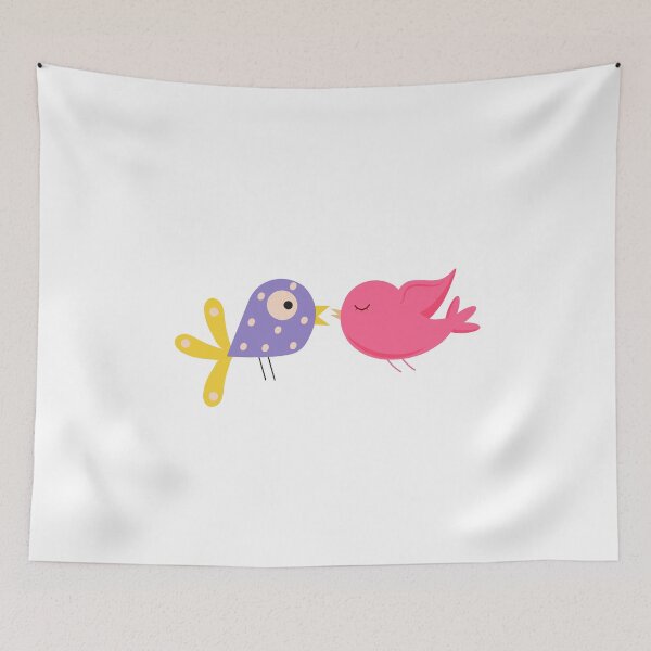 Item preview, Love birds designed and sold by BubblePandas.