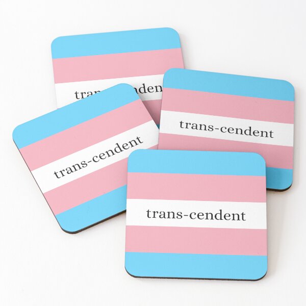 Item preview, Trans-cendent / Transgender Pride Flag designed and sold by MaddieMade.