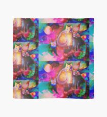 Colourful Cats Scarf