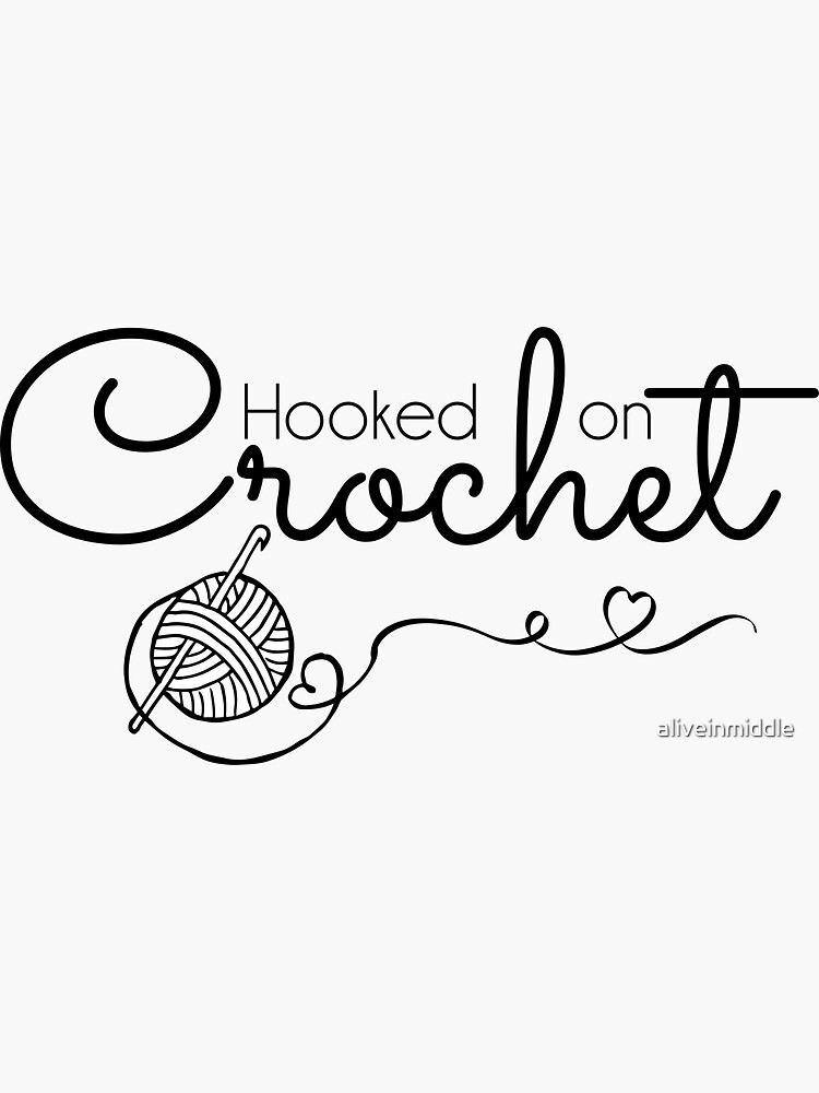 Crochet Hook License 9mm Crafts (Light) - Crochet - Sticker