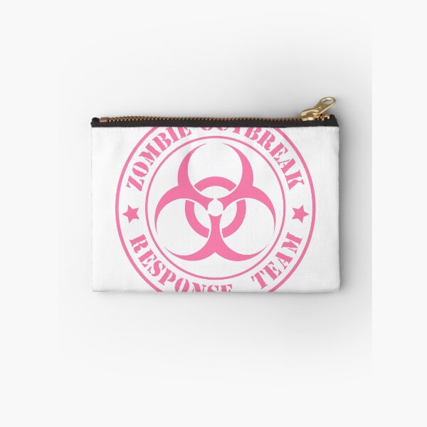 Item preview, Zombie Outbreak Response Team Sticker - Pink designed and sold by jwlcc.