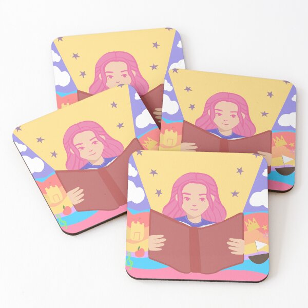 Item preview, Reader-loving girl designed and sold by uchix.