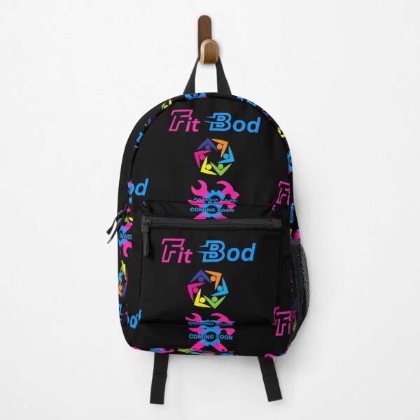 Item preview, Fit Bod Coming Soon-Black Background designed and sold by Trendi61.