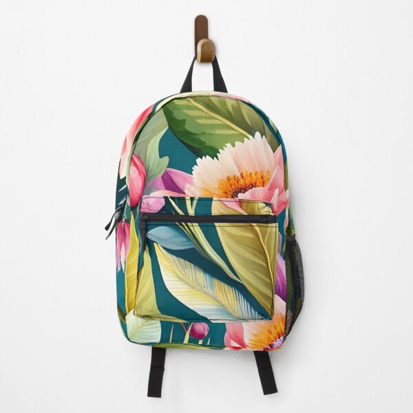 Item preview, Seamless Vibrant Floral Watercolors Pattern designed and sold by WitchyWare.